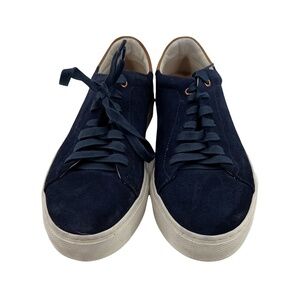 Good Man Brand Blue Suede Lace Up Sneakers Size 7 Men’s